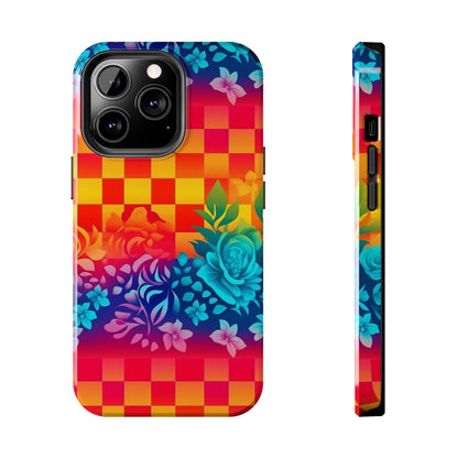 Neon Orchids - Hawaiian Tough Phone Case