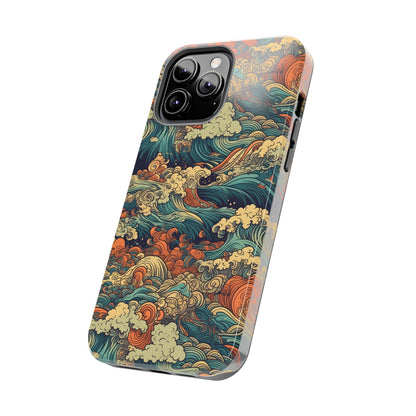 Colorburst Coast - Wave of Colors - Tough Phone Case