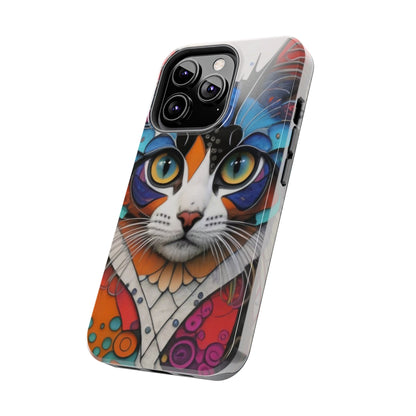 Whimsical Cat Dreamscape Guardian Phone Case