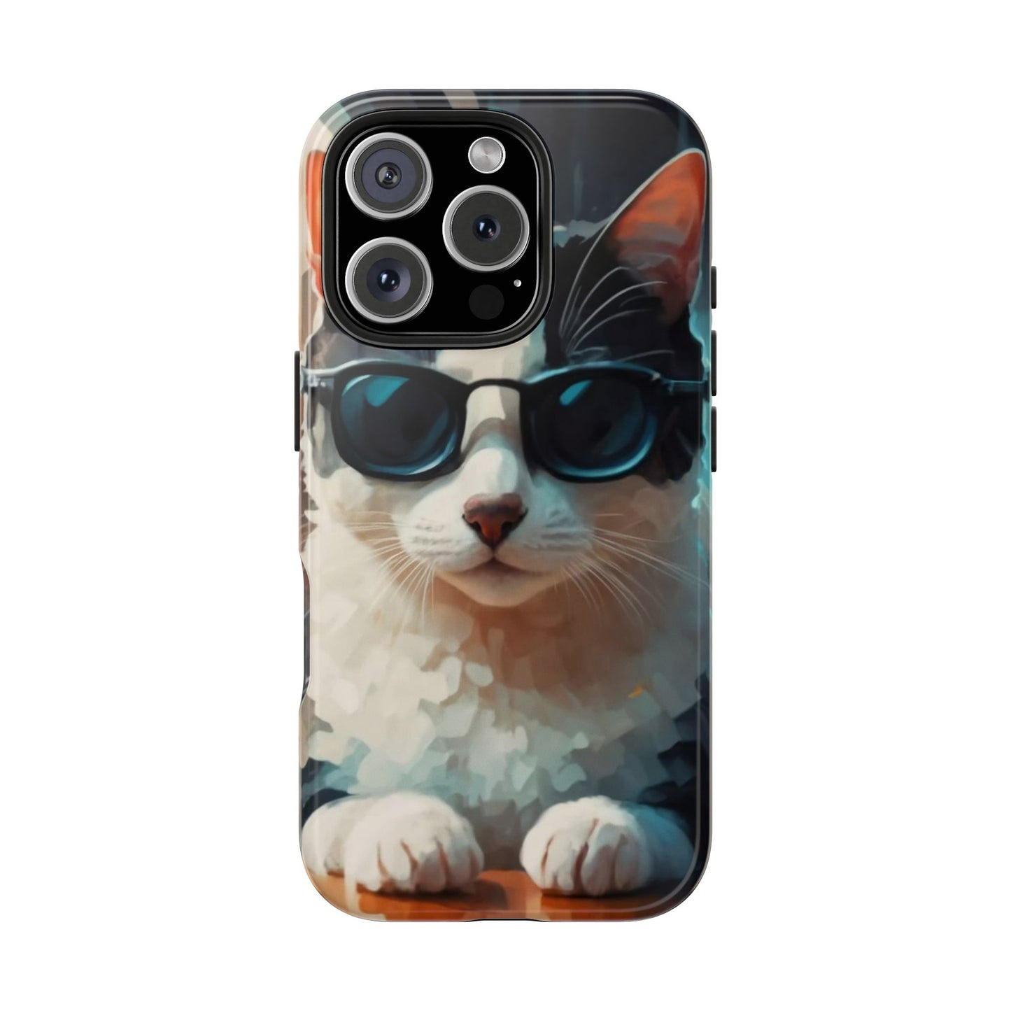 CoolCat Dinner Date Tough Phone Case