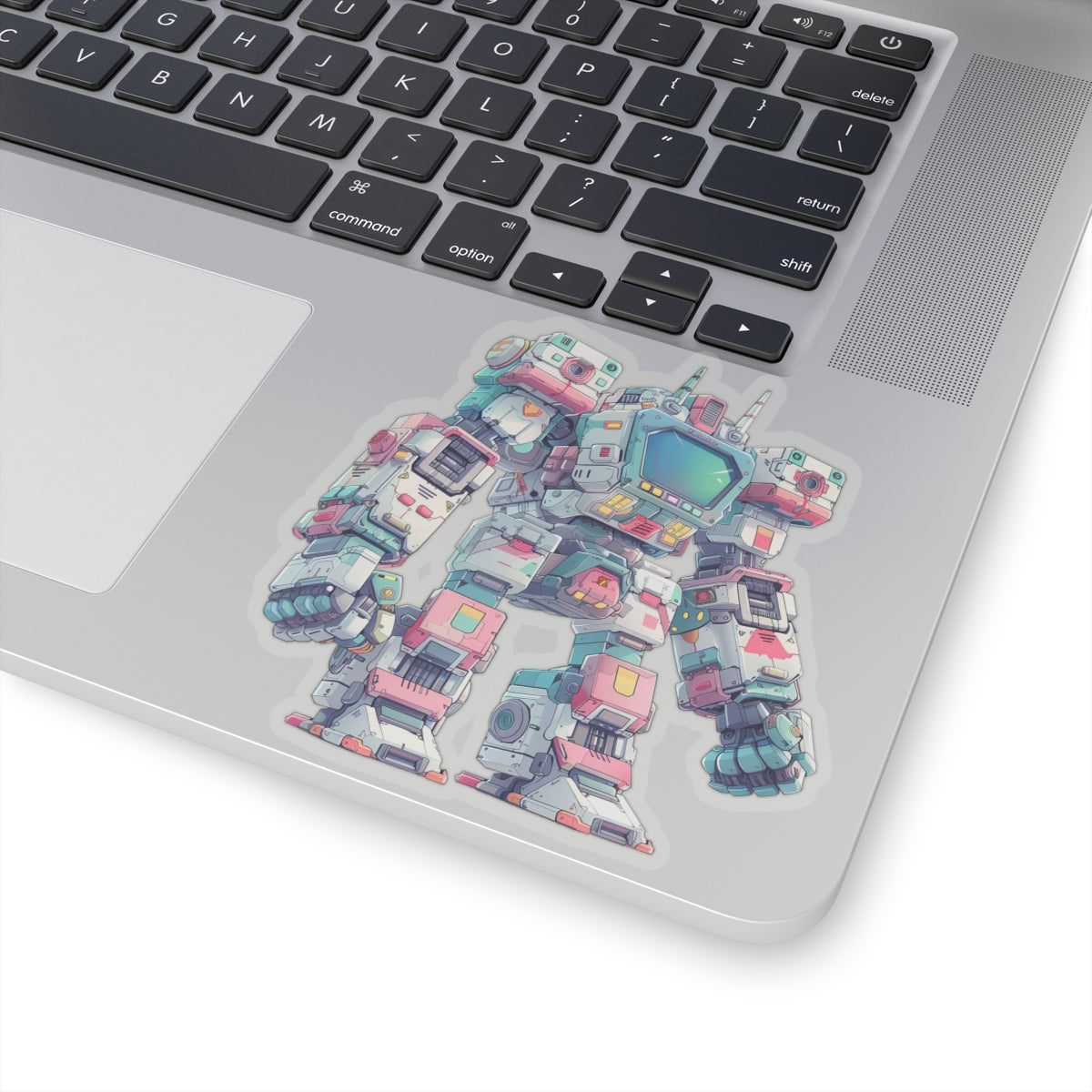 Blocky Bot Blast Sticker