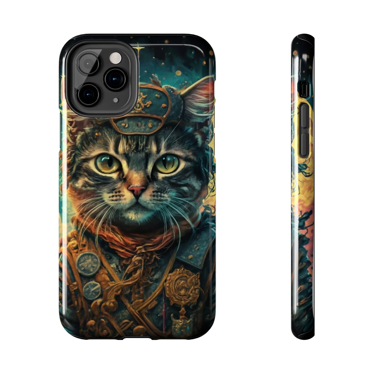 WhimsyCat Starry Night Tough Phone Case