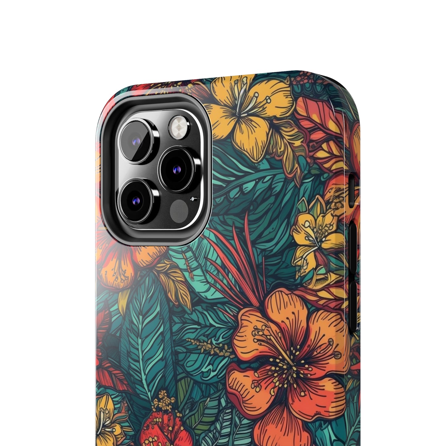 Radiant Frangipani - Hawaiian Tough Phone Case