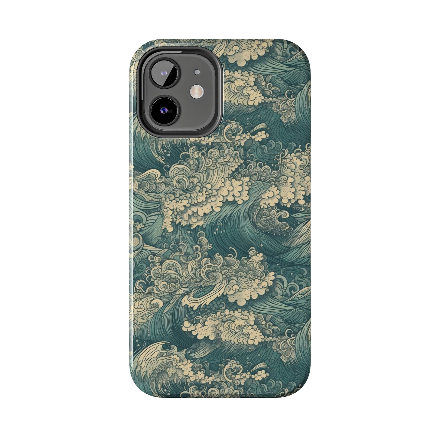 Tranquil Tides - Wave of Colors - Tough Phone Case