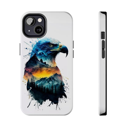 Intense Gaze Bald Eagle Tough Phone Case