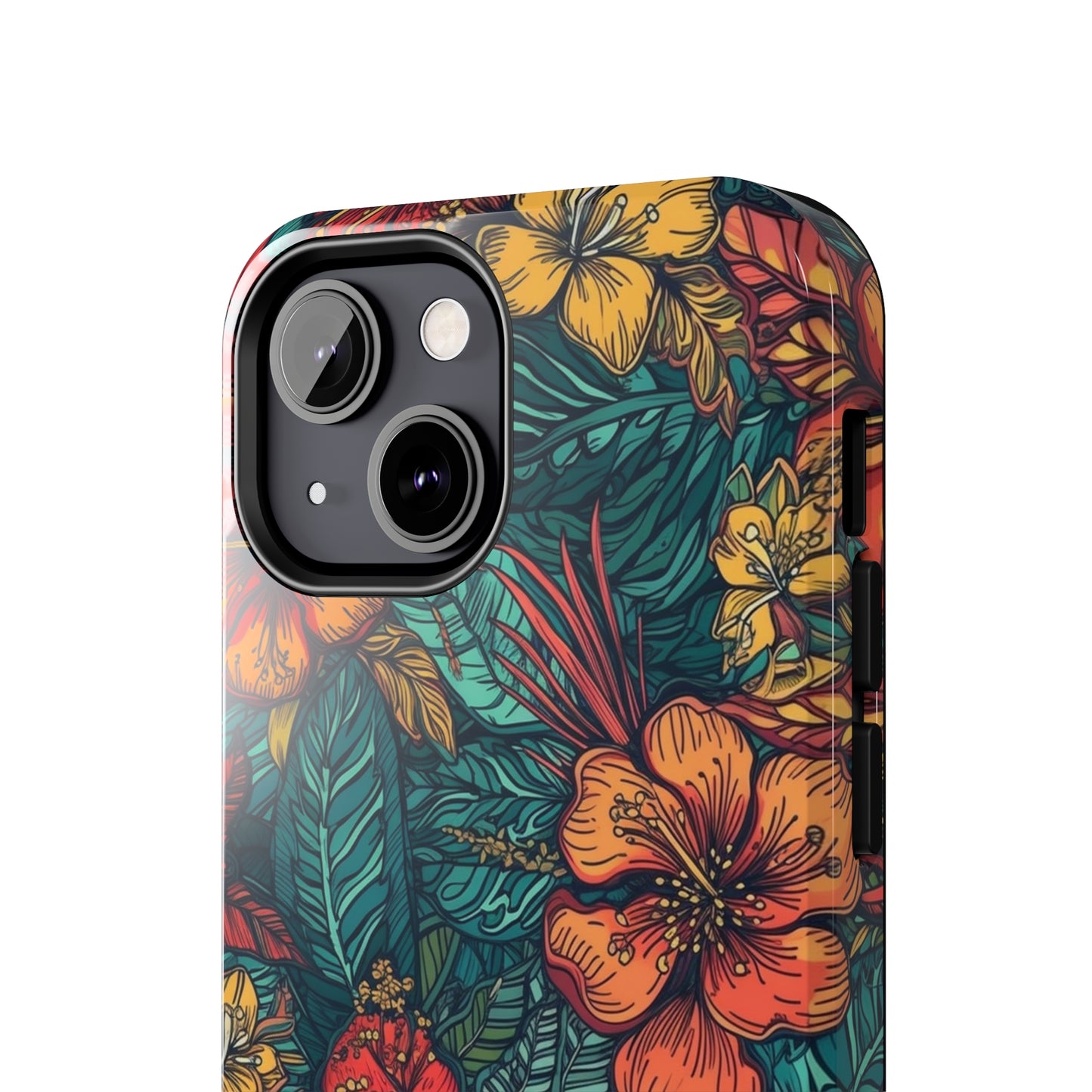 Radiant Frangipani - Hawaiian Tough Phone Case