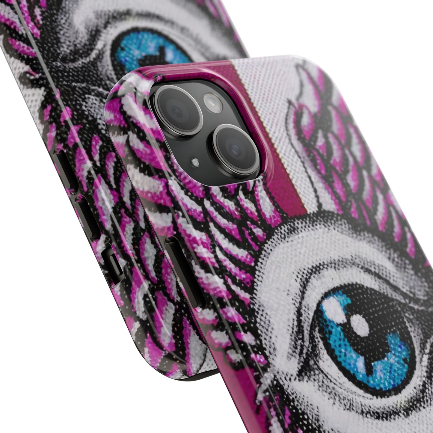 Dual-Tone Winged Eye iPhone Case