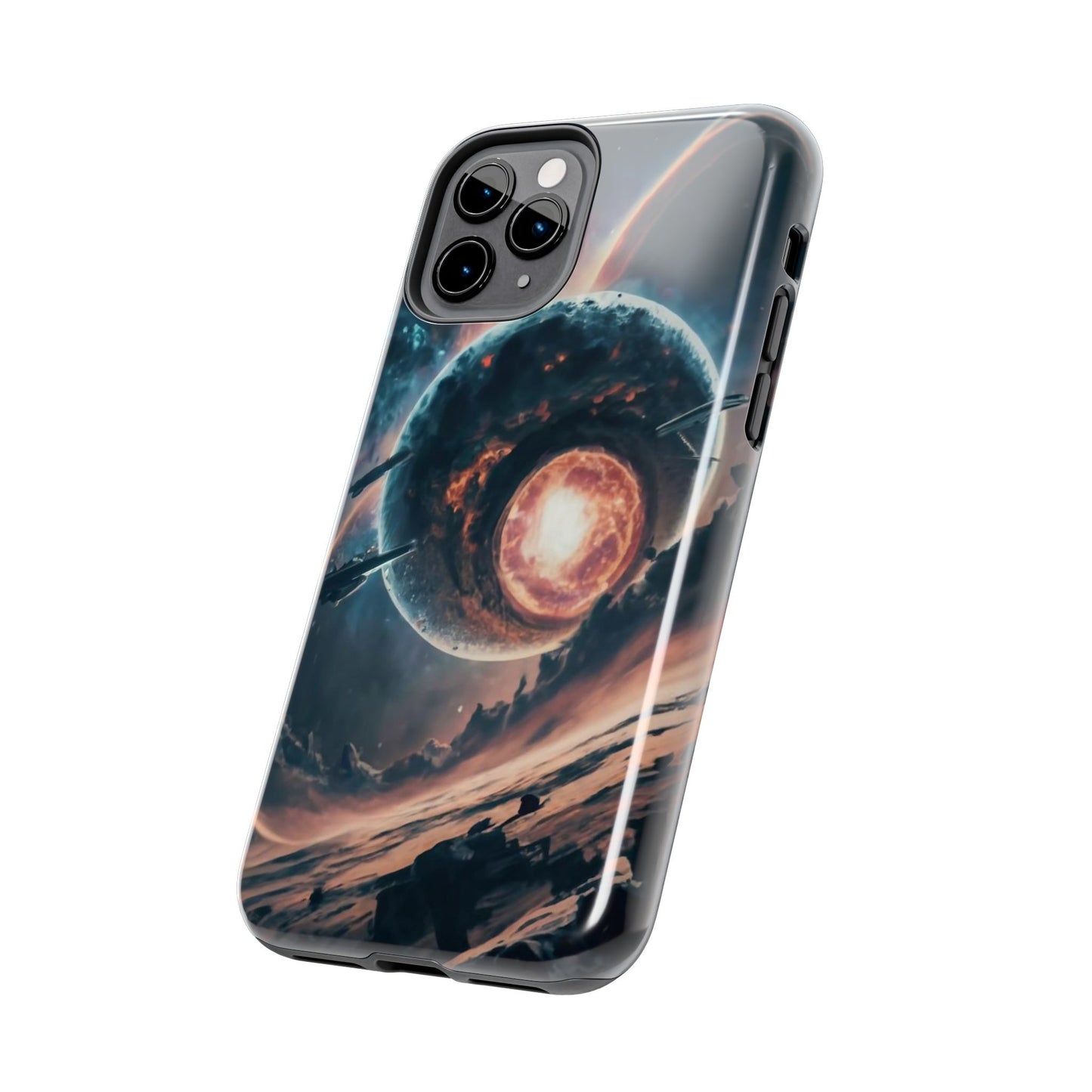 Cosmic Implosion Planet Tough Phone Case