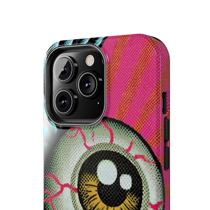 Winged Eye Pop Art Tough iPhone Case