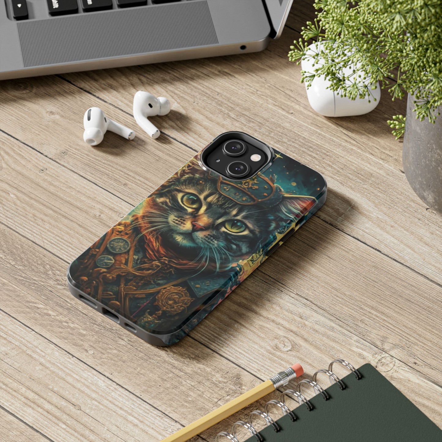 WhimsyCat Starry Night Tough Phone Case