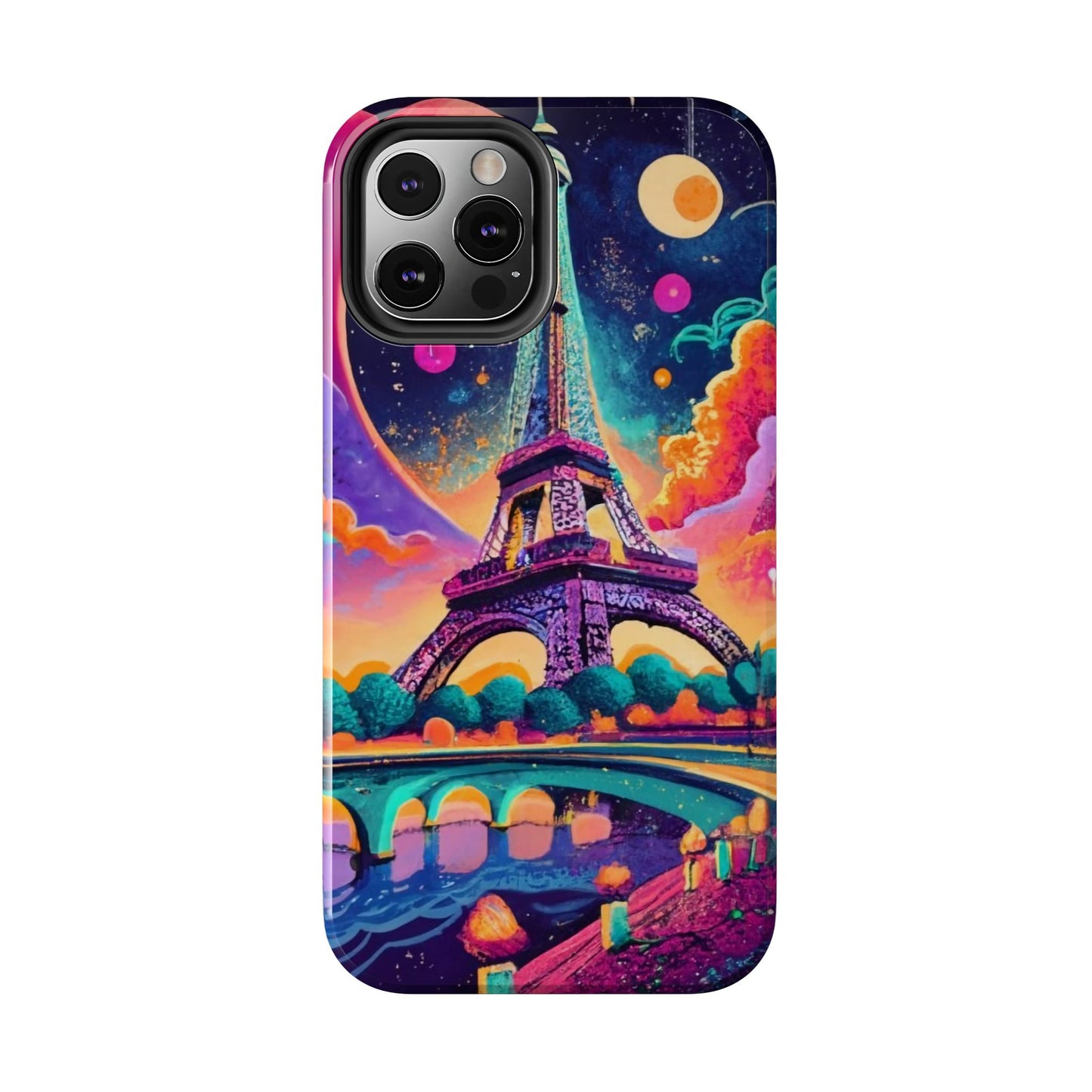 Vibrant Parisian Skyline ArmorGuard Case