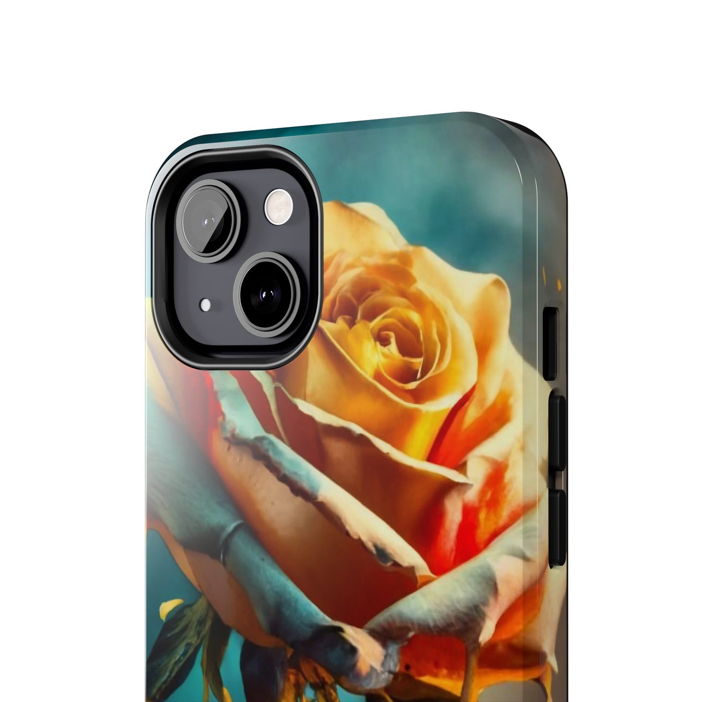 Golden Rose Elegance Tough Phone Case