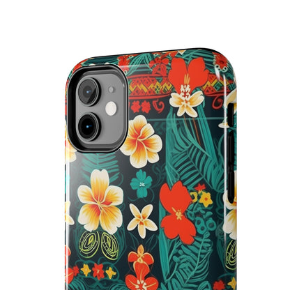 Hibiscus Haze - Hawaiian Tough Phone Case