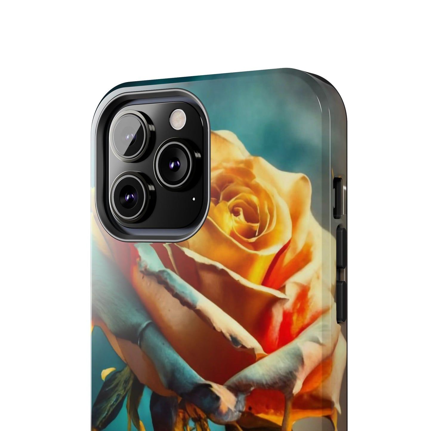 Golden Rose Elegance Tough Phone Case