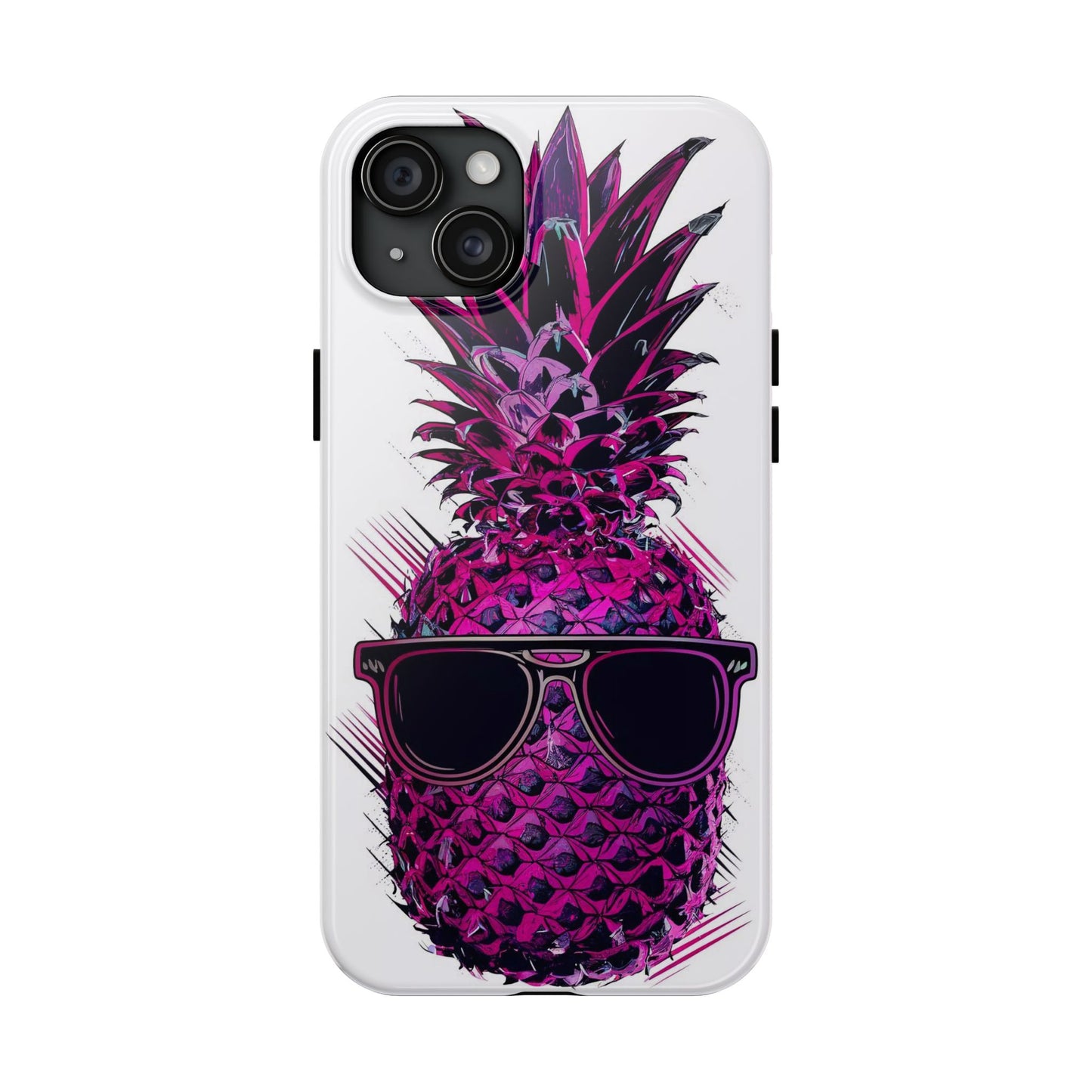 Pineapple Paradise Sunglasses Tough Phone Case