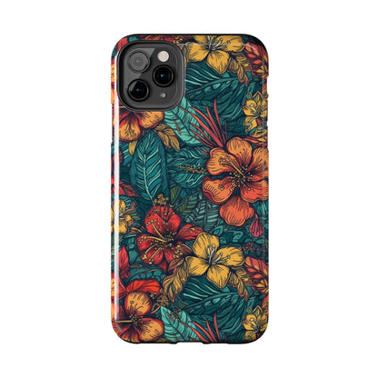 Radiant Frangipani - Hawaiian Tough Phone Case