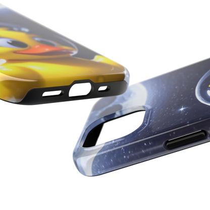 Lunar Space Duck Adventure Tough Phone Case