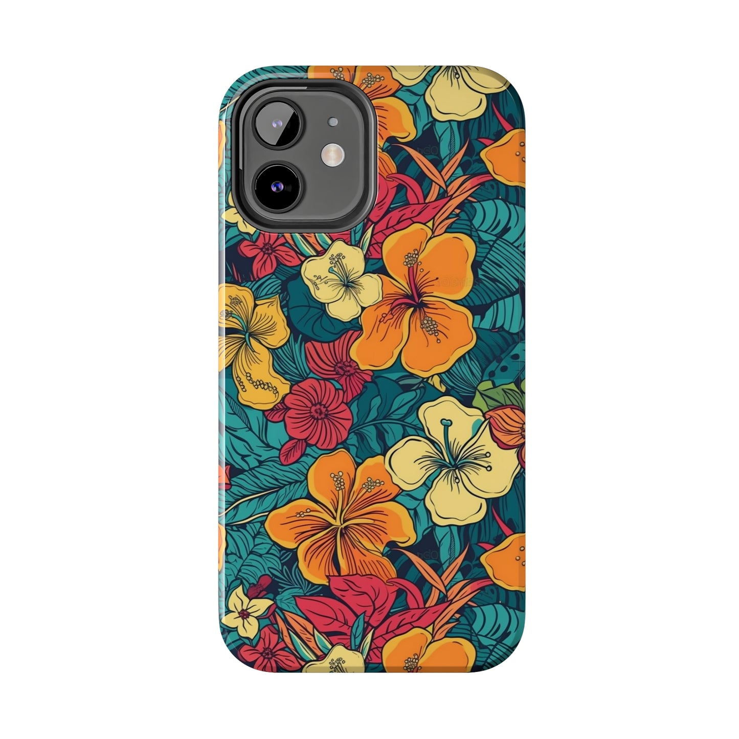 Brilliant Lokelani - Hawaiian Tough Phone Case