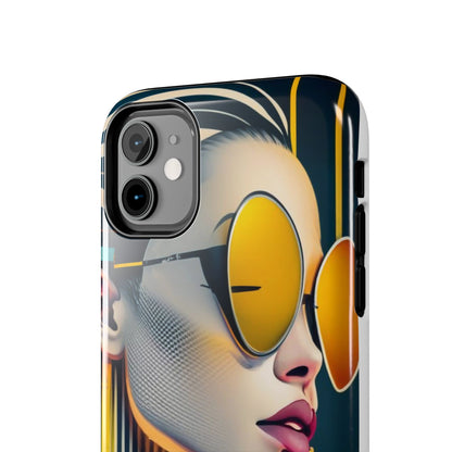 Shinkawa-Inspired Sunglasses Woman Tough Phone Case