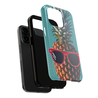 Beach-Ready Pineapple Sunglasses Tough Phone Case