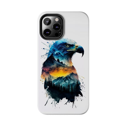 Intense Gaze Bald Eagle Tough Phone Case