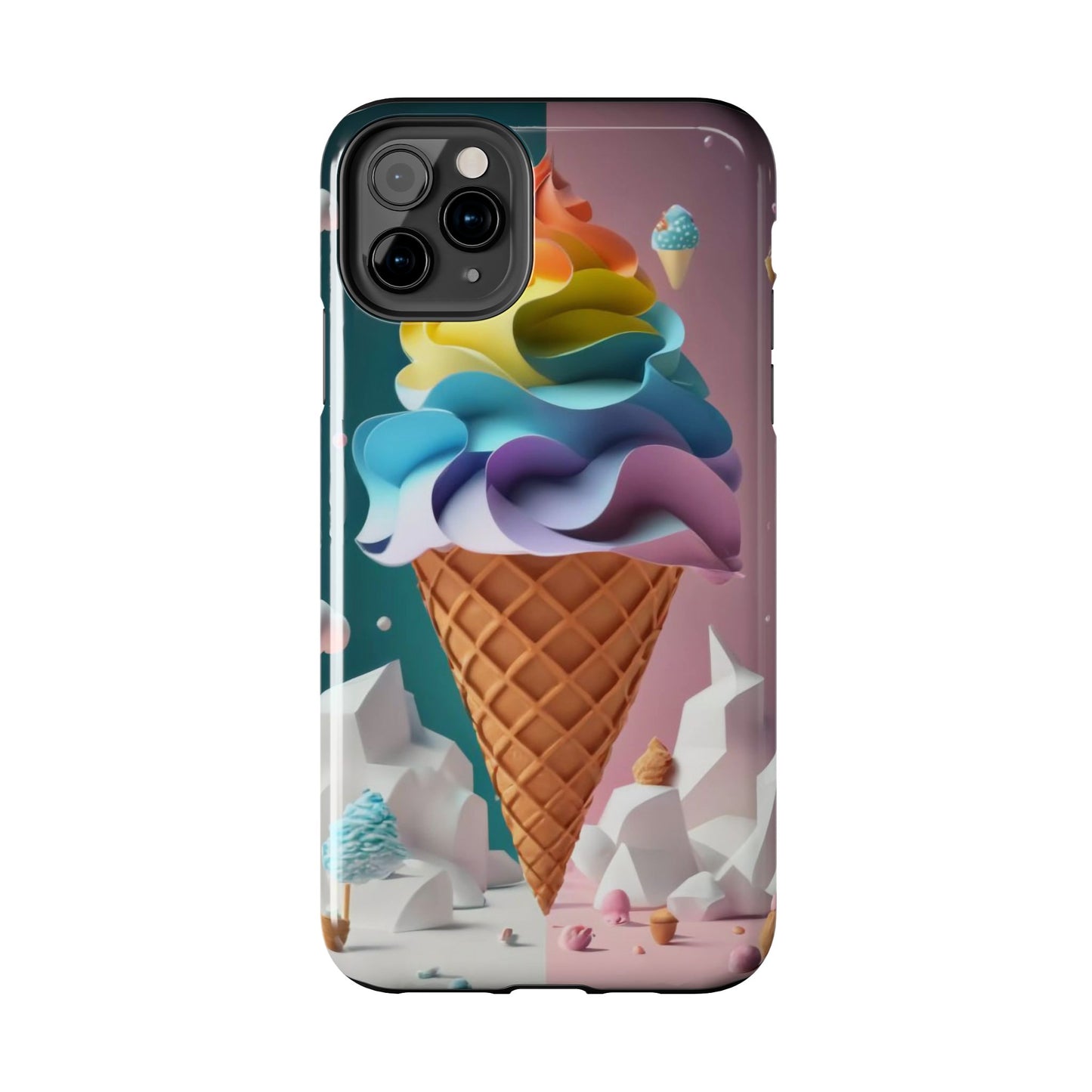 Swirling Scoops Defender Case