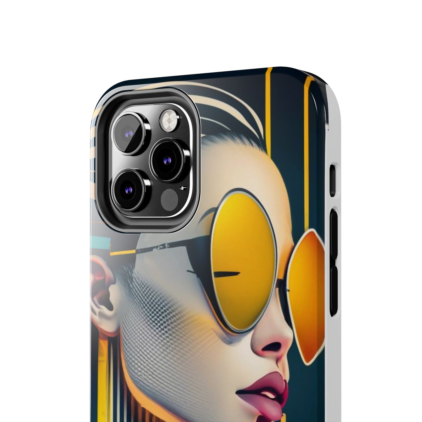 Shinkawa-Inspired Sunglasses Woman Tough Phone Case