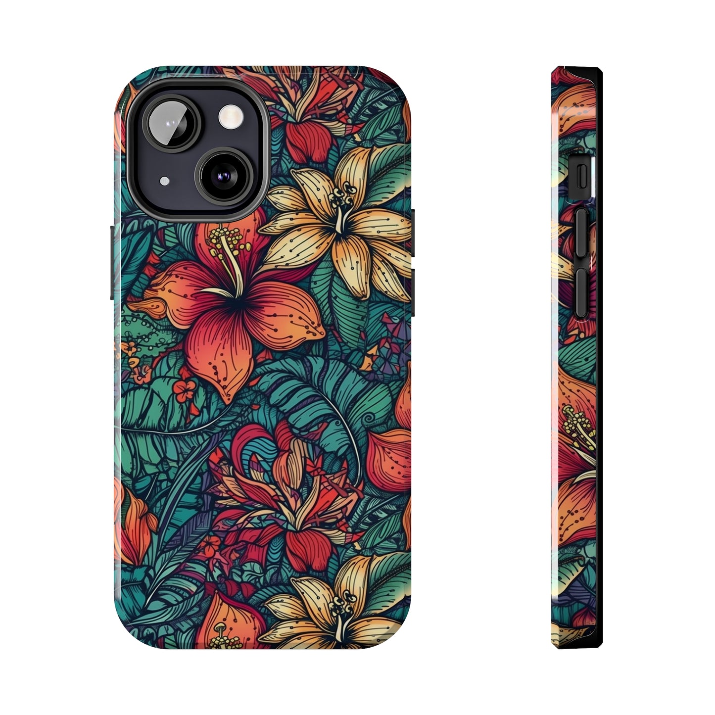 Exotic Explosion - Hawaiian Tough Phone Case