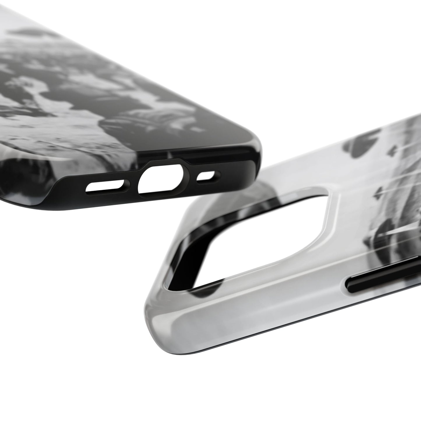 RetroWar UFO Encounter Tough Phone Case