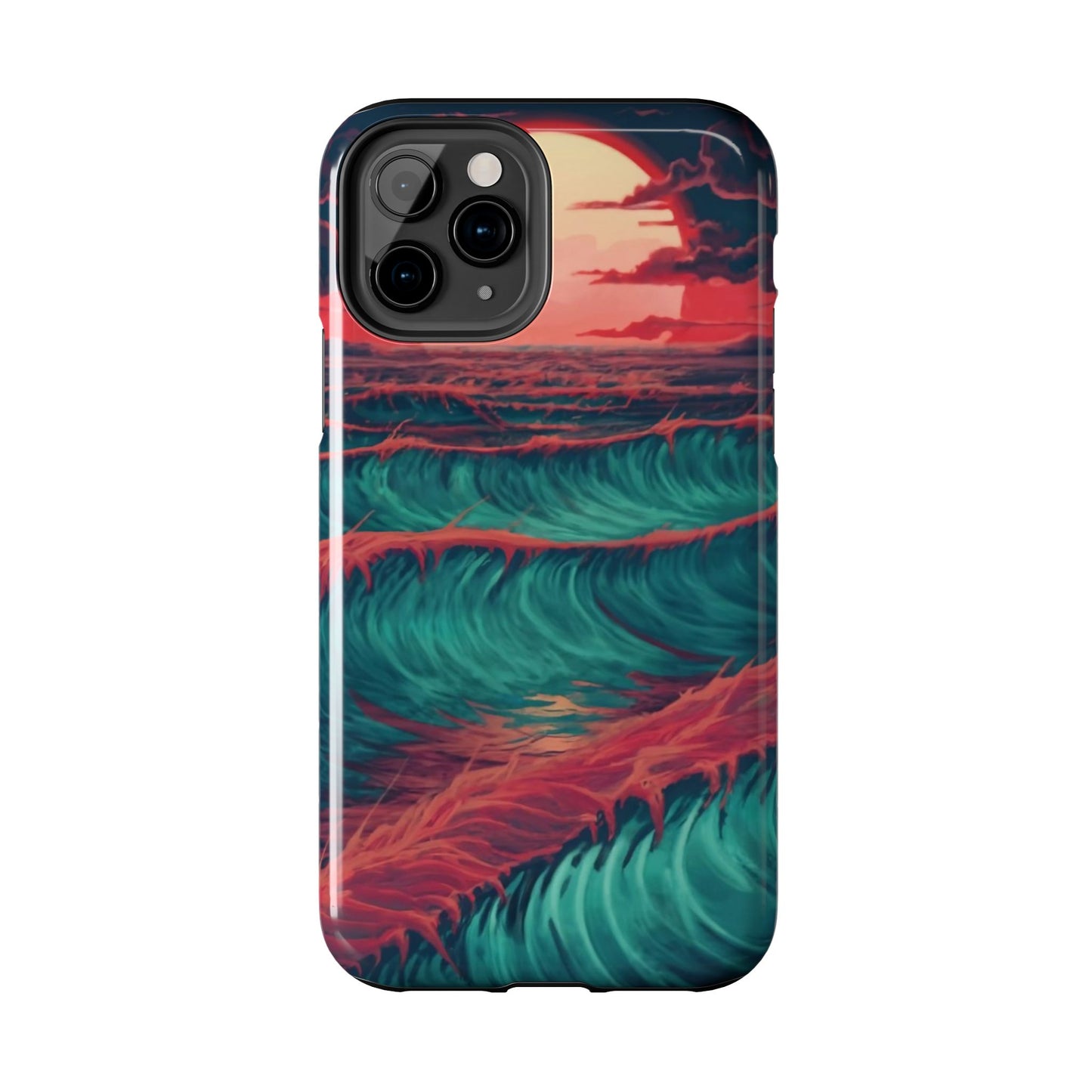 Sunset Waves ToughShield Case