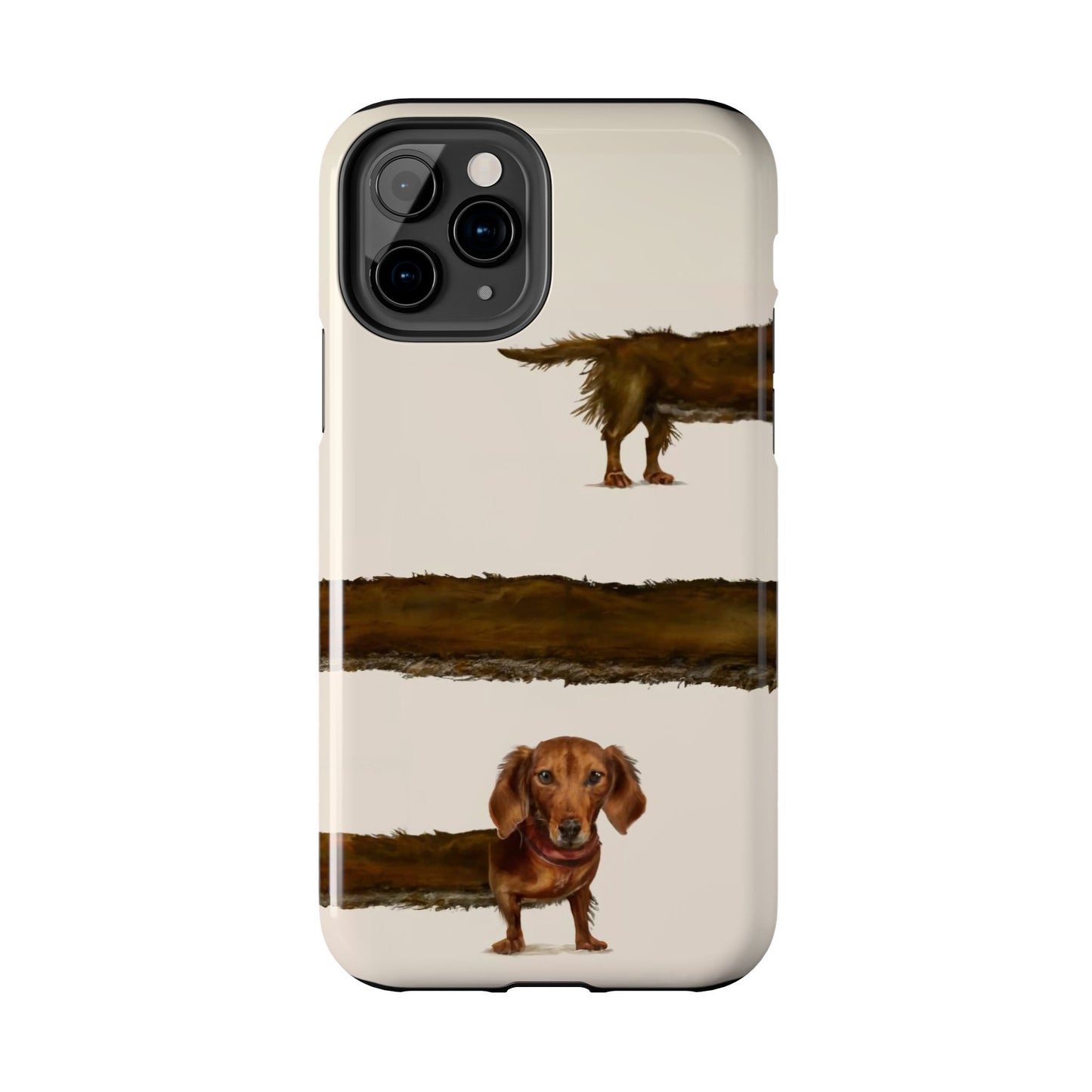 Wraparound Dachshund Long Dog Tough Phone Case