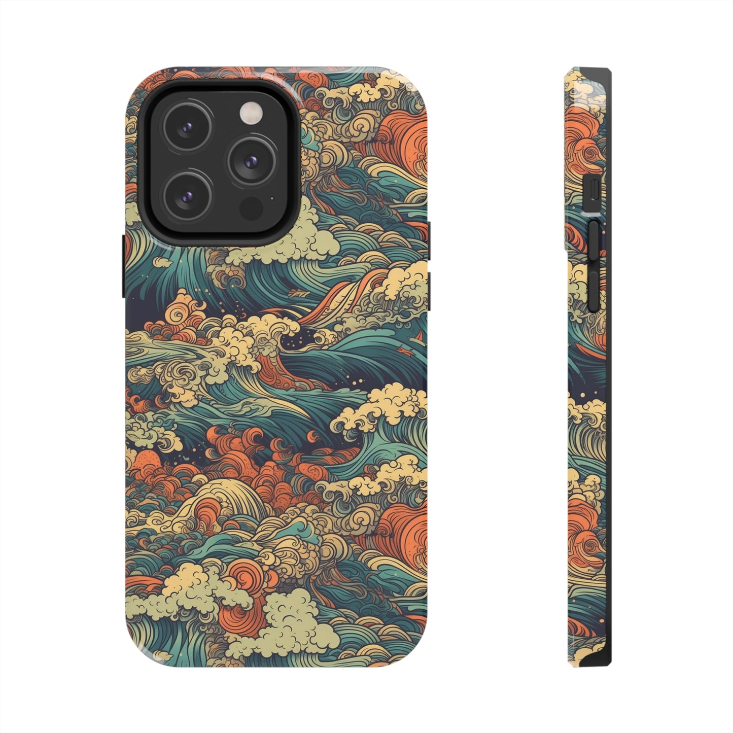 Colorburst Coast - Wave of Colors - Tough Phone Case