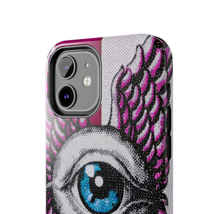 Dual-Tone Winged Eye iPhone Case