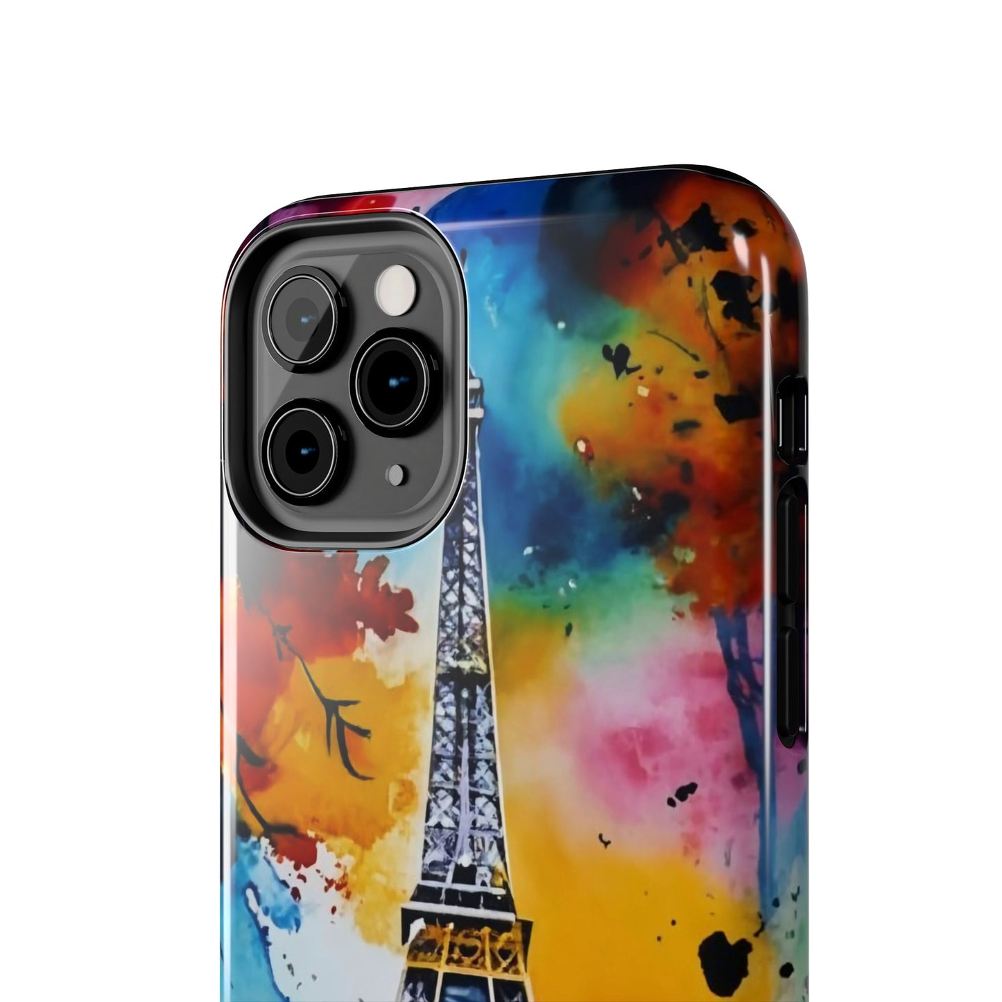 Vibrant Twilight Eiffel Defender Case