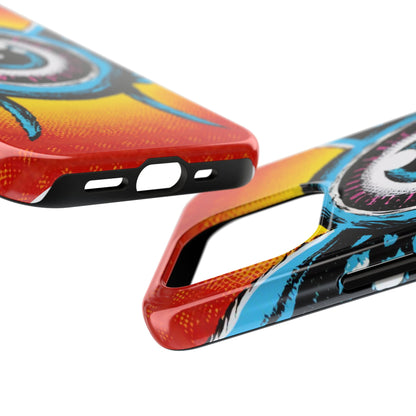 Bursting Vision Winged Eye iPhone Case