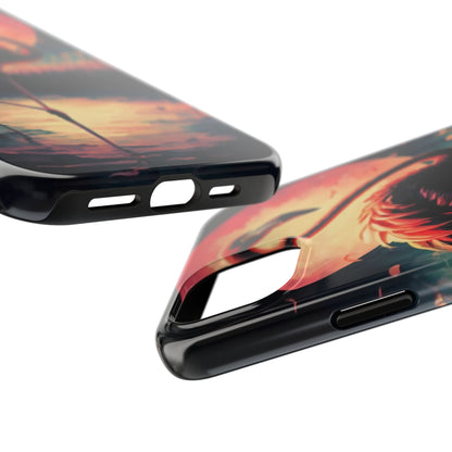 Sunset Flamingo Defender Case