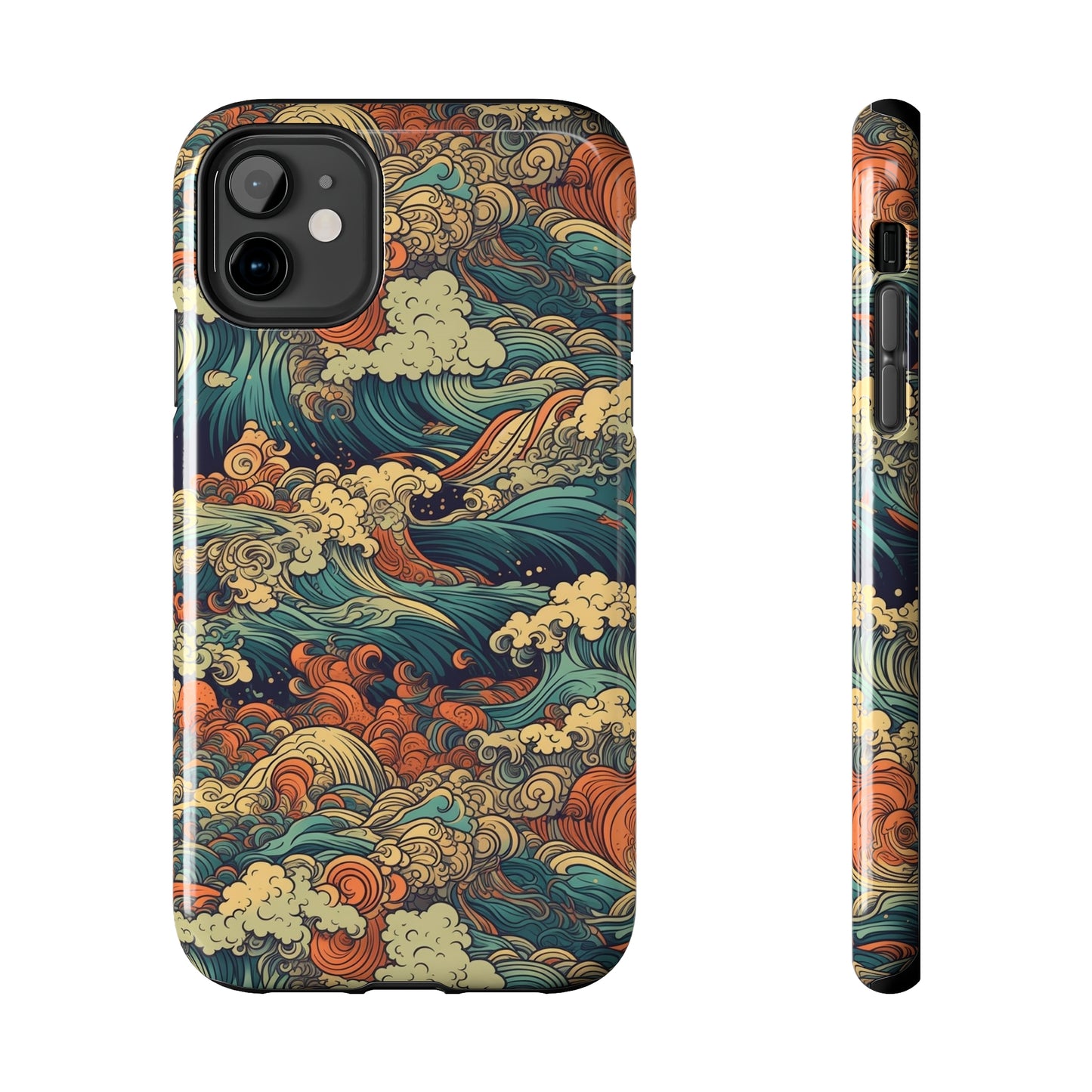 Colorburst Coast - Wave of Colors - Tough Phone Case