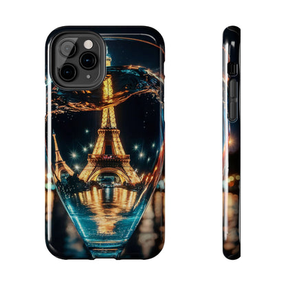 Eiffel Tower Through the Looking Glass Tough Phone Case