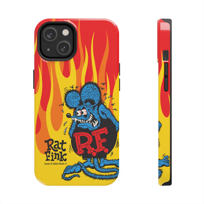 Fink Flames - Yellow/Red - Tough Phone Case