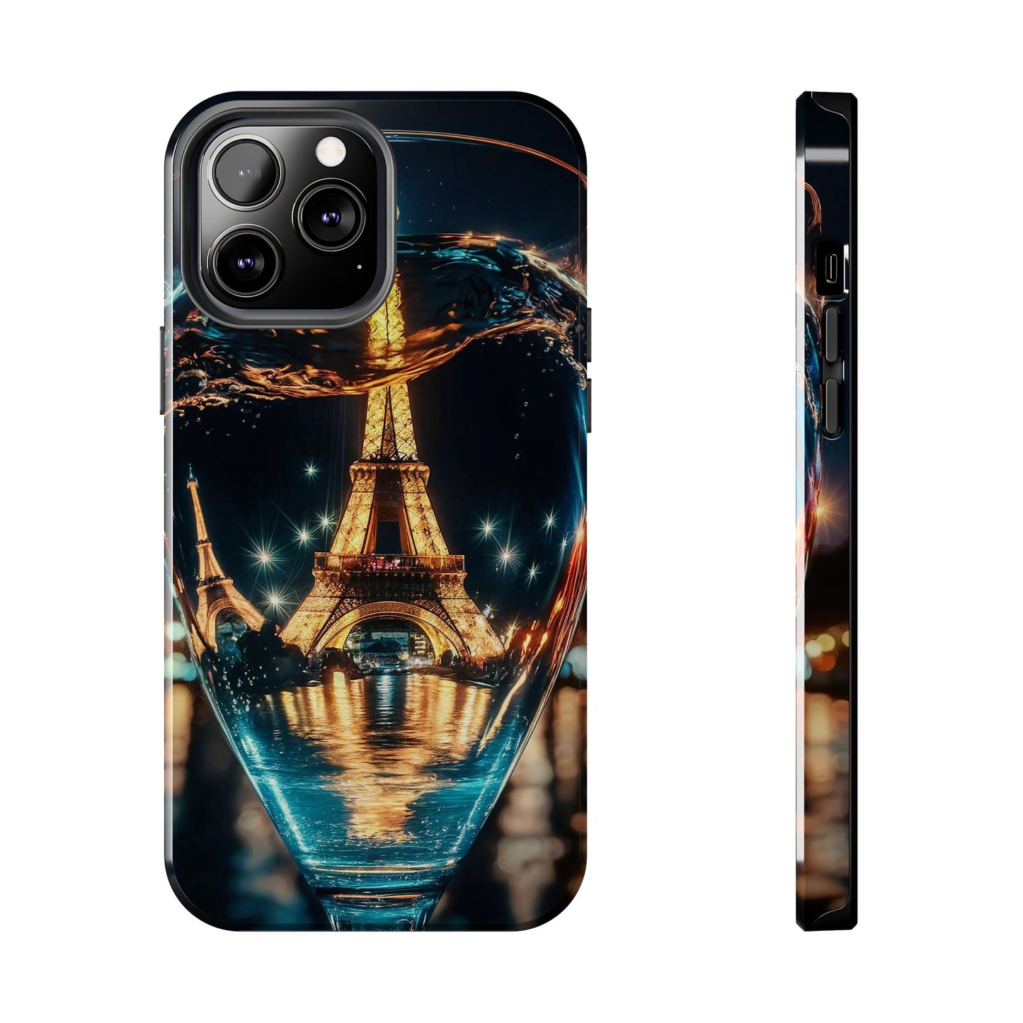 Eiffel Tower Through the Looking Glass Tough Phone Case