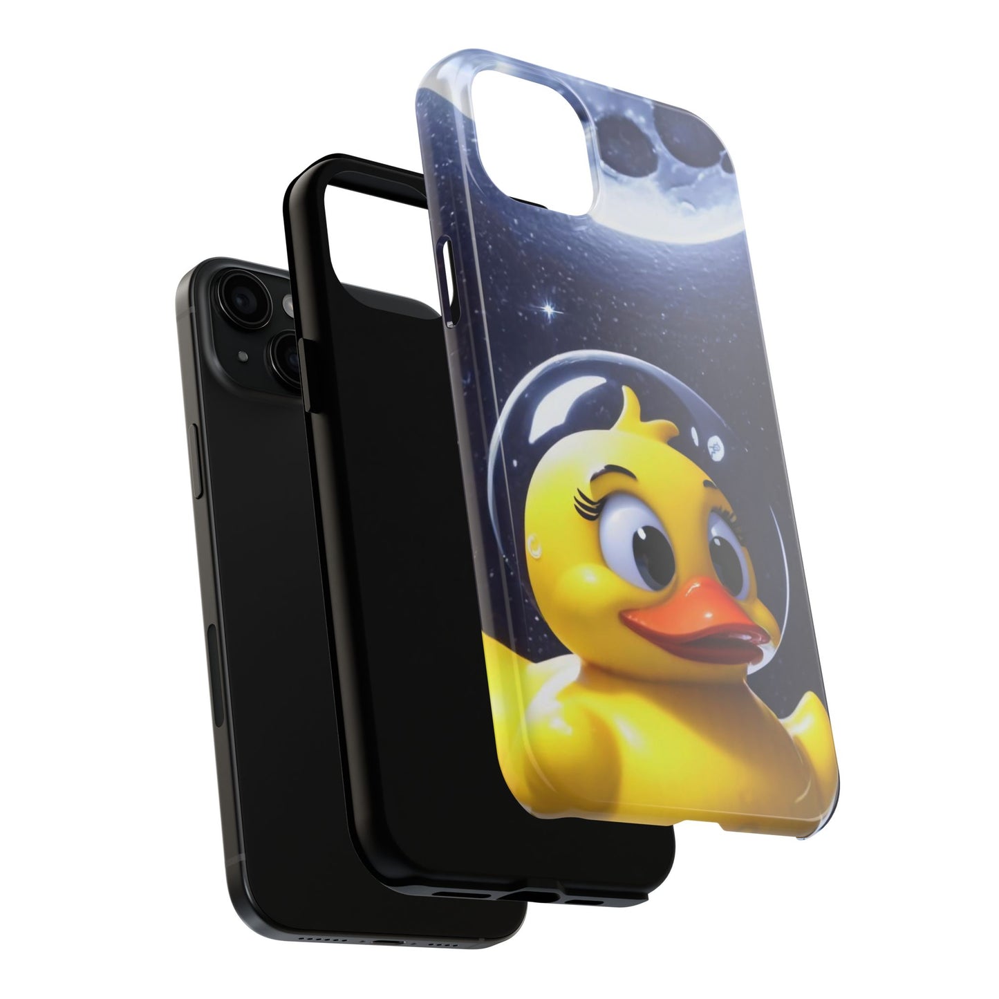 Lunar Space Duck Adventure Tough Phone Case