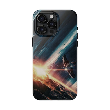 Celestial Voyage Space Scene Tough Phone Case