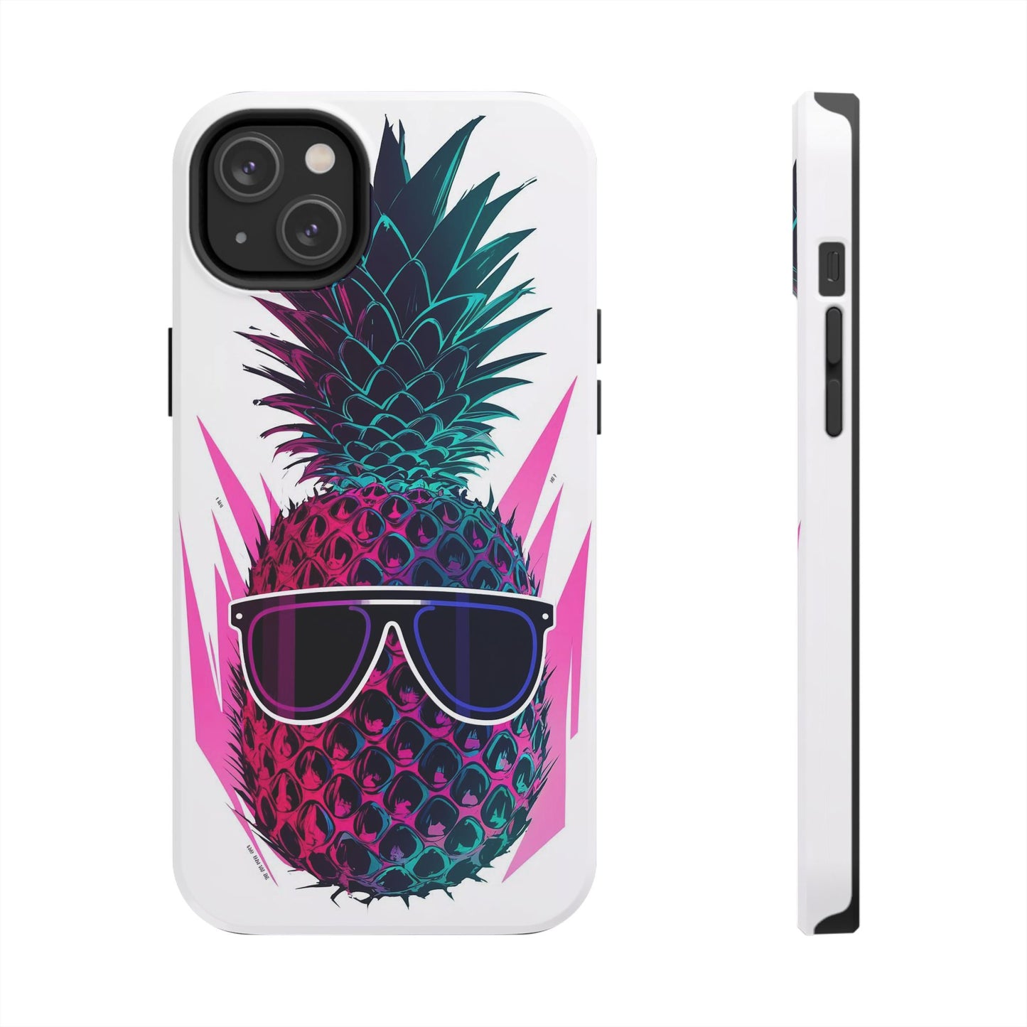 Sunglass Clad Pineapple Funk Tough Phone Case