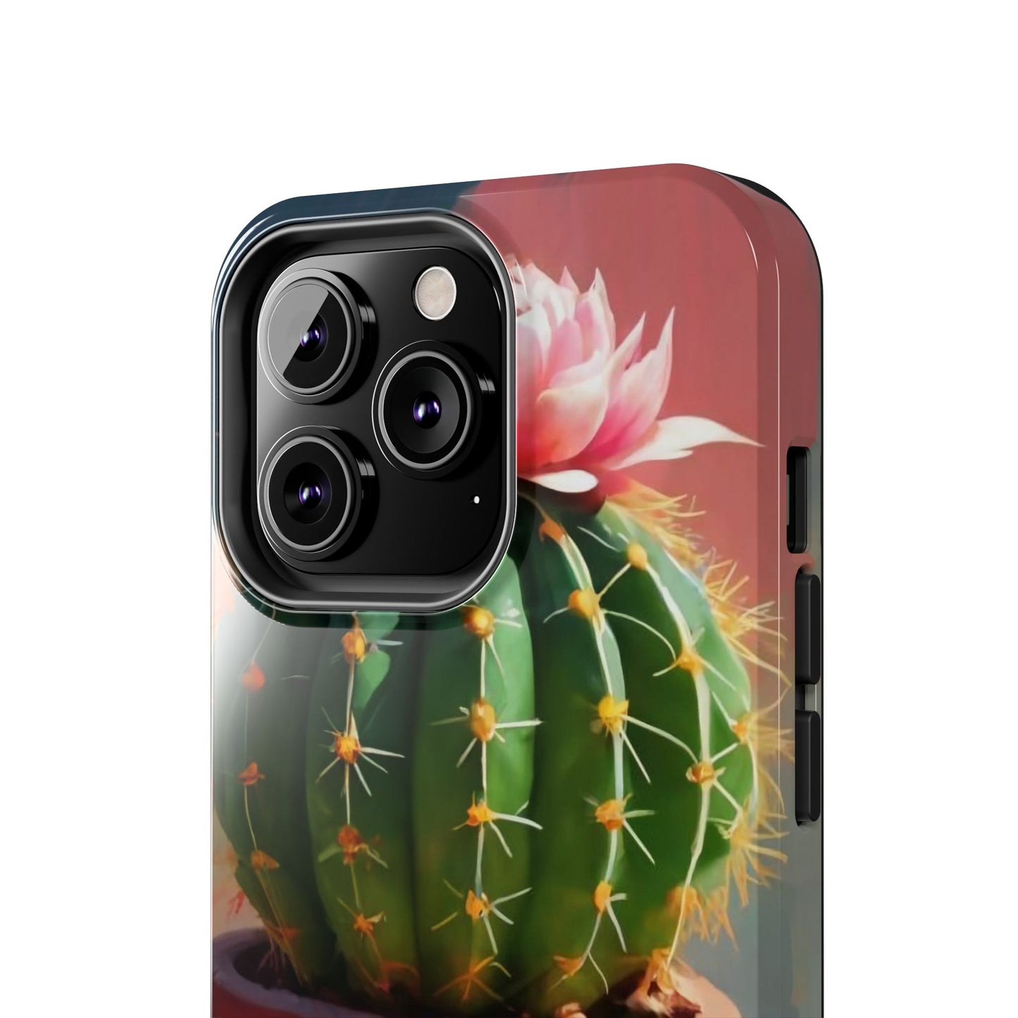 DesertBloom Terracotta Cactus Tough Phone Case