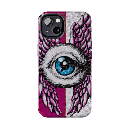 Dual-Tone Winged Eye iPhone Case