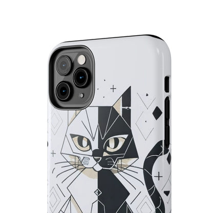 Minimalist Feline Defender Case