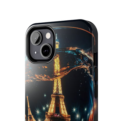 Eiffel Tower Through the Looking Glass Tough Phone Case