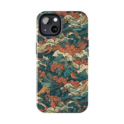 Vibrant Waves - Wave of Colors - Tough Phone Case