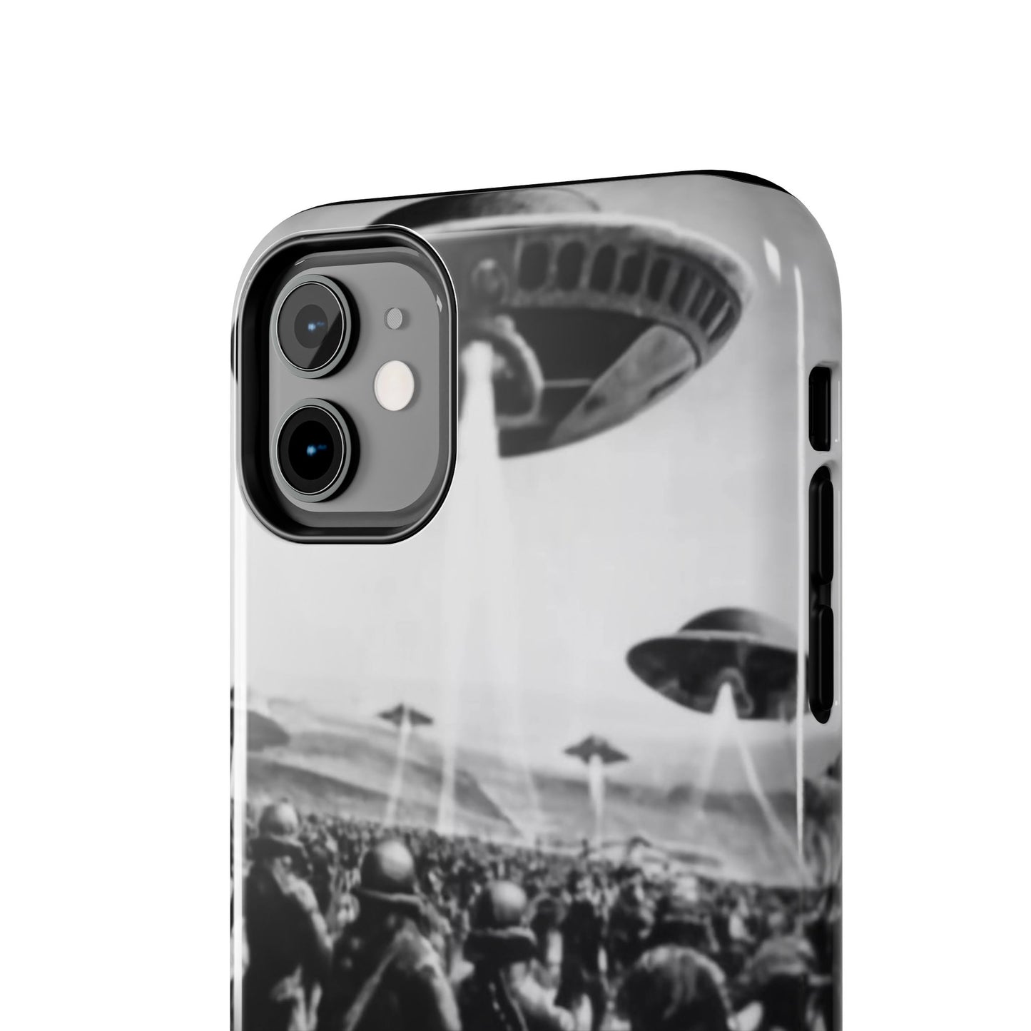 RetroWar UFO Encounter Tough Phone Case