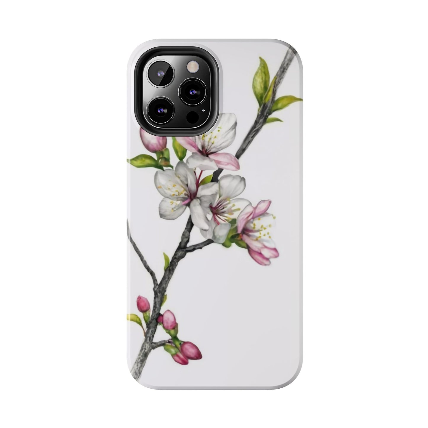 Minimalist Blossom Branch Tough Phone Case